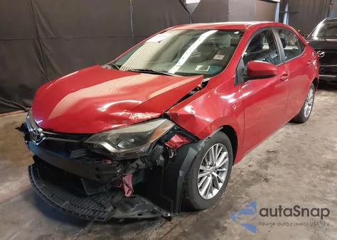 2015 Toyota Corolla Le Premium from USA, damaged, VIN 2T1BURHE8FC233642
